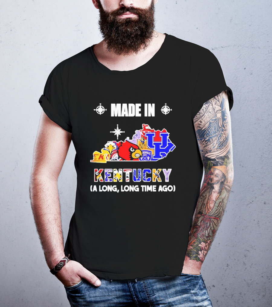 Made In Kentucky UK Louisville City Cardinals Long Time Ago T-Shirt