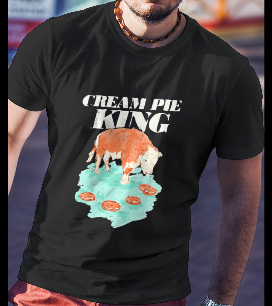 Cream Pie King Rufus The Bull T-Shirt