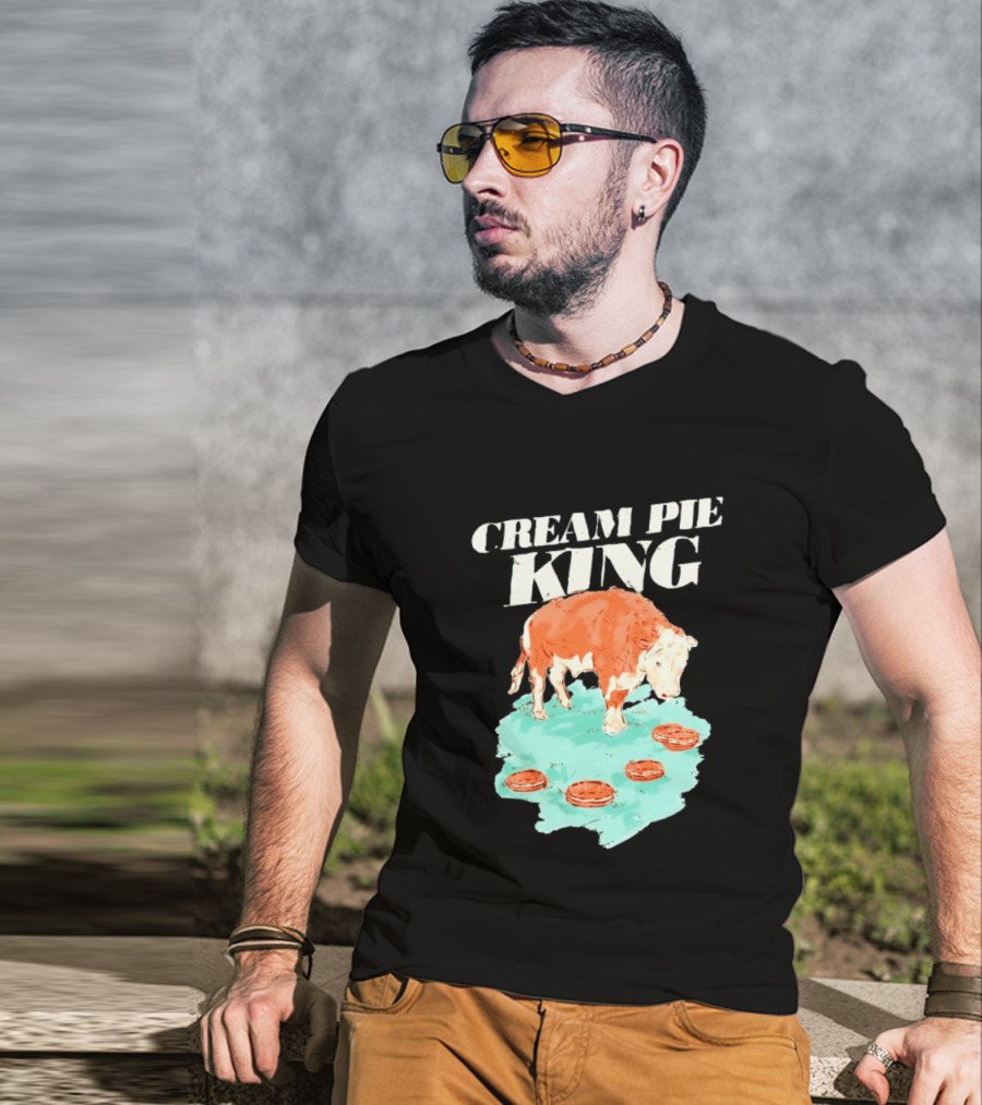 Cream Pie King Rufus The Bull T-Shirt
