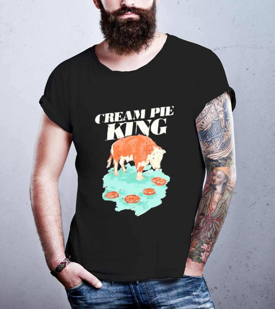 Cream Pie King Rufus The Bull T-Shirt