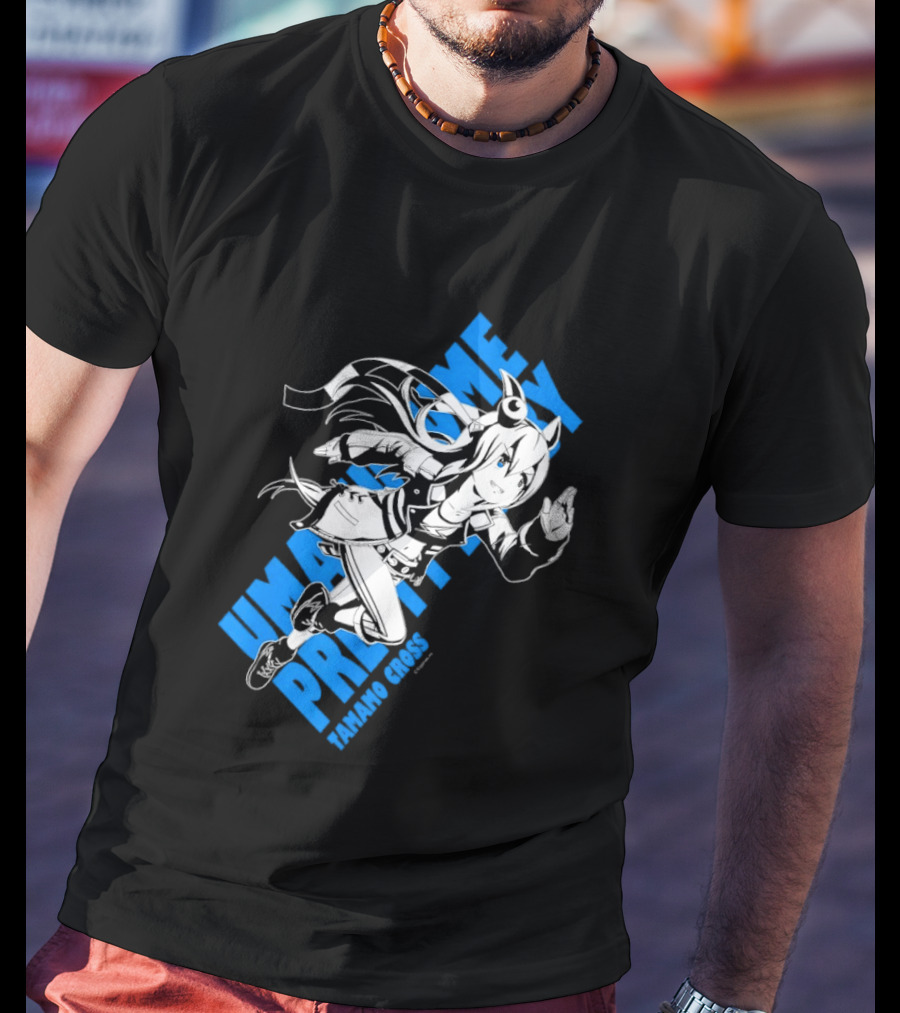 Tamamo Cross Umamusume Pretty Derby Character Racing T-Shirt