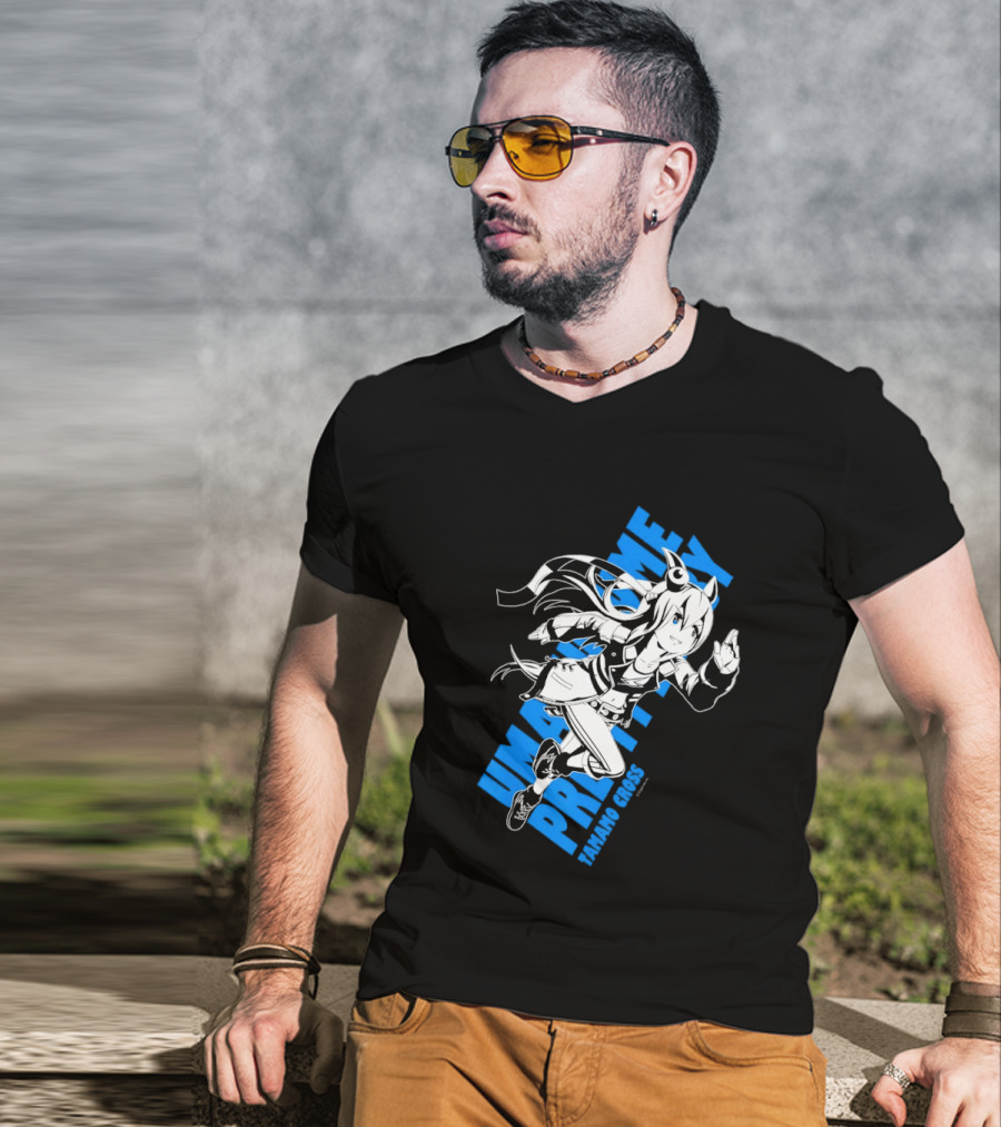 Tamamo Cross Umamusume Pretty Derby Character Racing T-Shirt