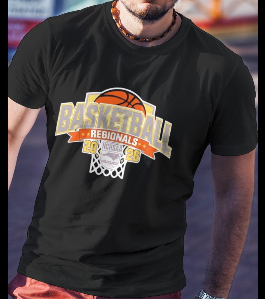 NCHSAA Basketball Regionals 2026 North Carolina Championship Tournament T-Shirt