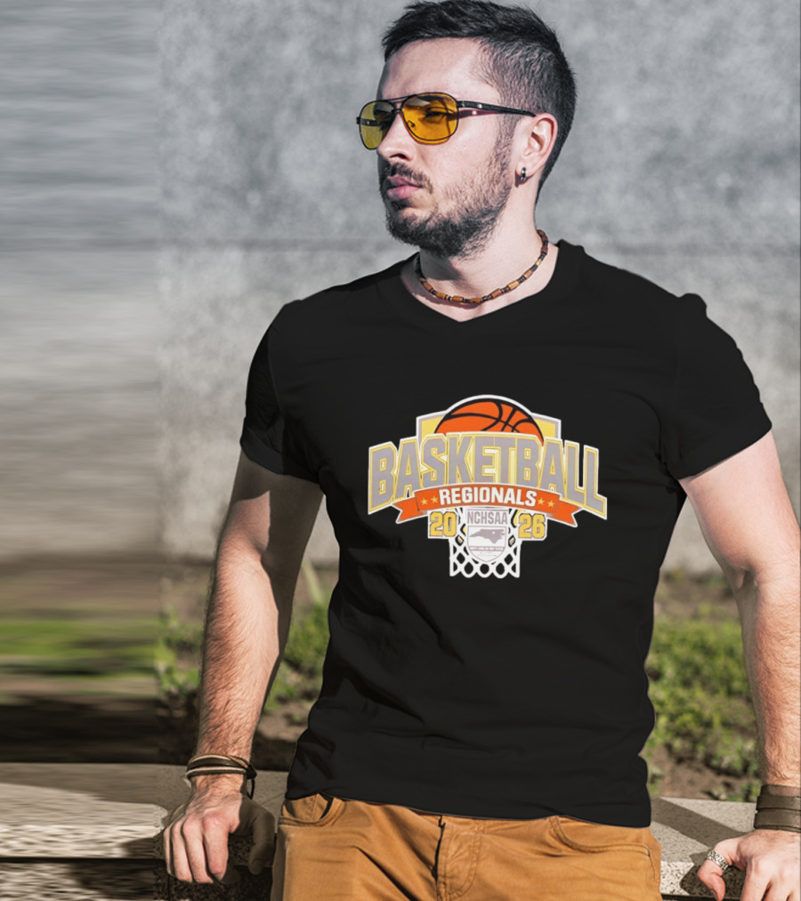 NCHSAA Basketball Regionals 2026 North Carolina Championship Tournament T-Shirt