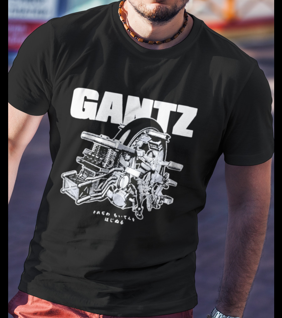Gantz Uniqlo Shueisha Collab Mecha Manga T-Shirt