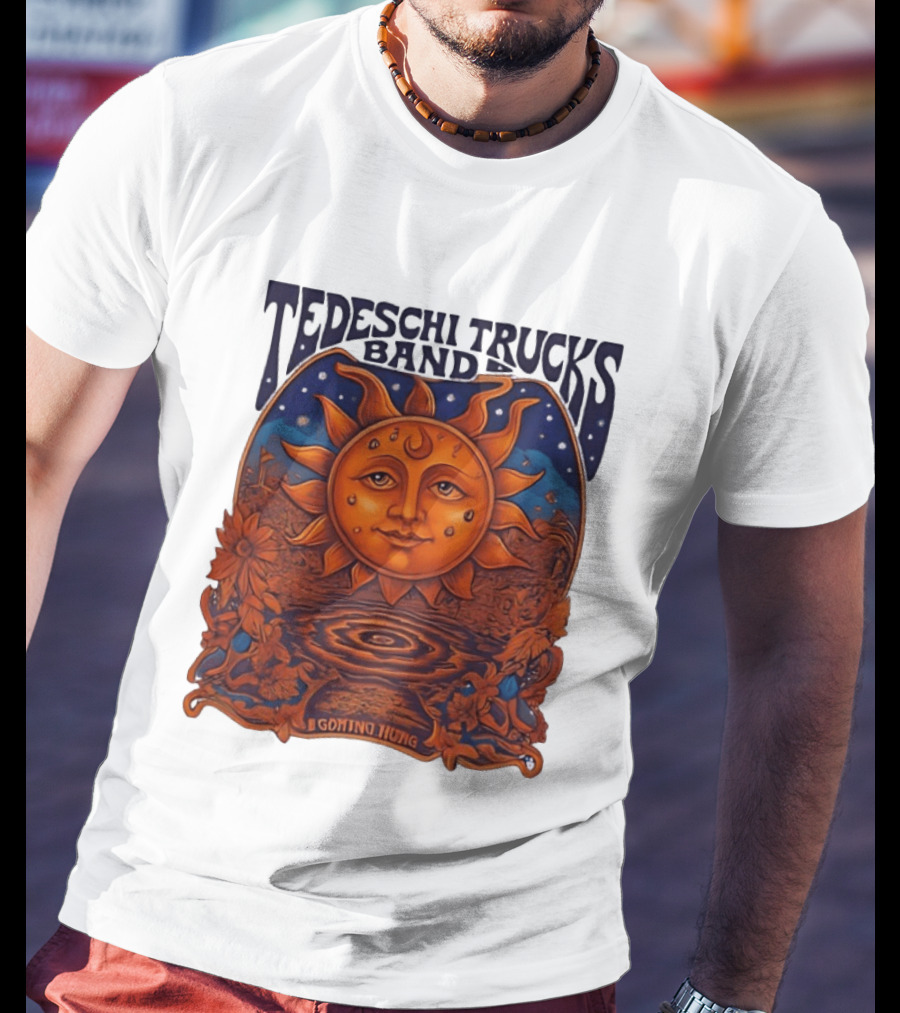 Tedeschi Trucks Band Cosmic Sunflower I Am The Moon Tour T-Shirt