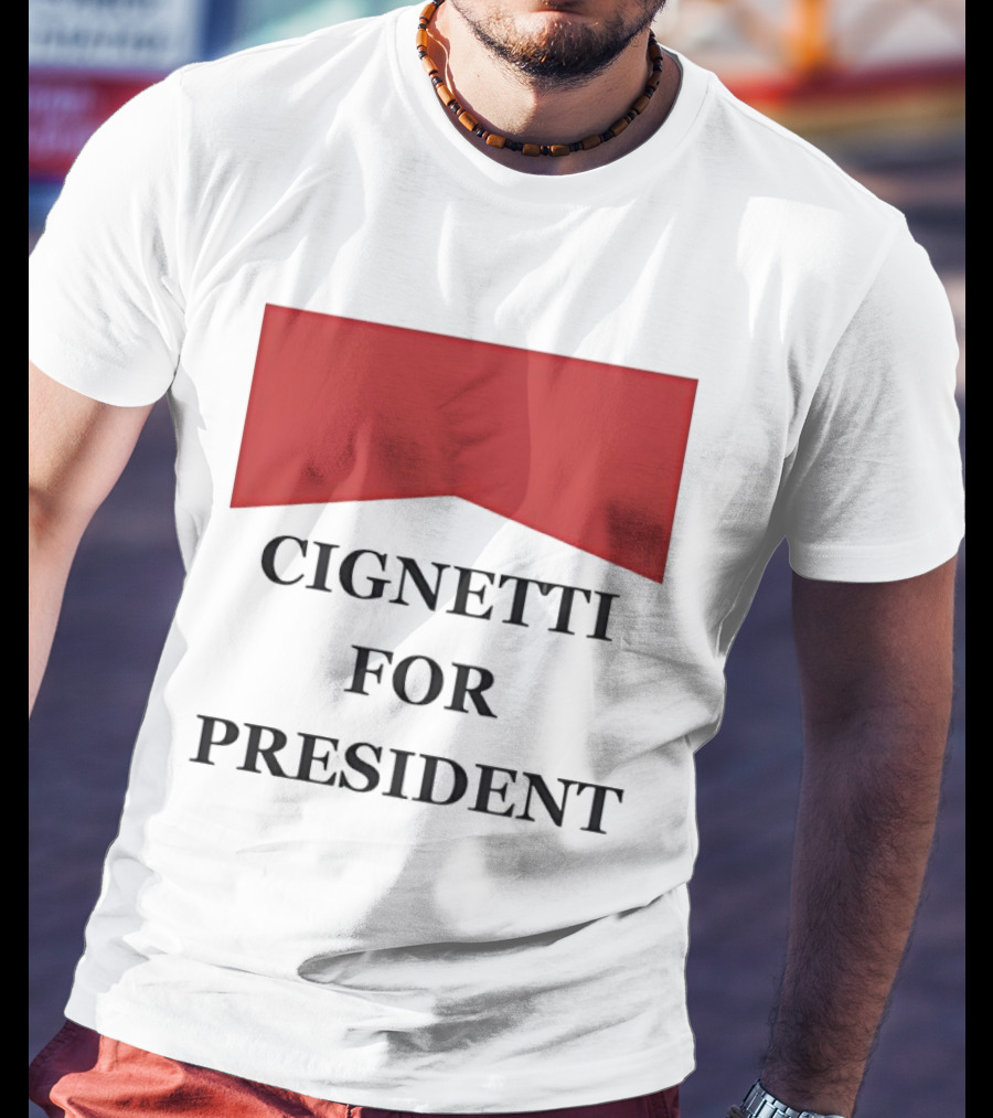 Cignetti For President Marlboro T-Shirt