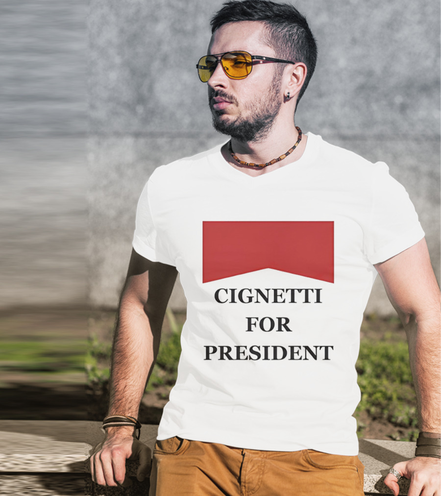 Cignetti For President Marlboro T-Shirt