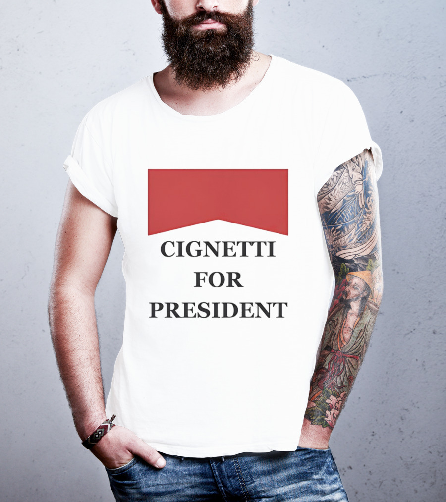 Cignetti For President Marlboro T-Shirt