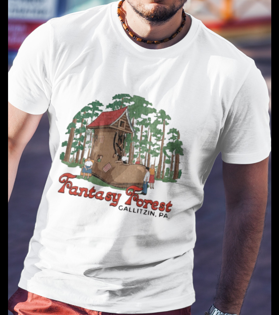 Fantasy Forest Gallitzin PA Boot House Adventure T-Shirt