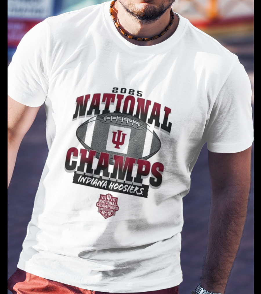 2025 National Champs Indiana Hoosiers Football Victory T-Shirt
