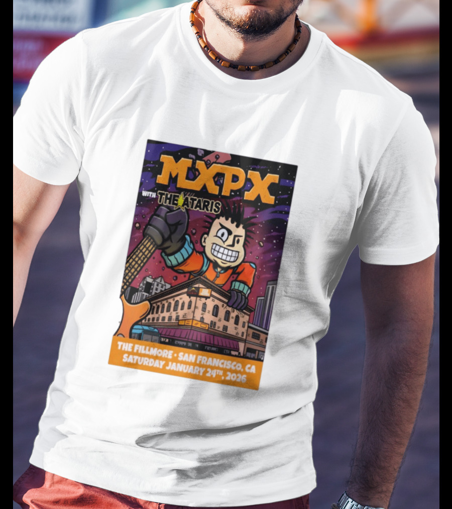 MXPX With The Ataris The Fillmore San Francisco January 24 2026 T-Shirt