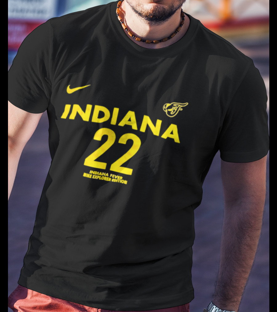 Nike Indiana Fever 22 Caitlin Clark Explorer Edition T-Shirt
