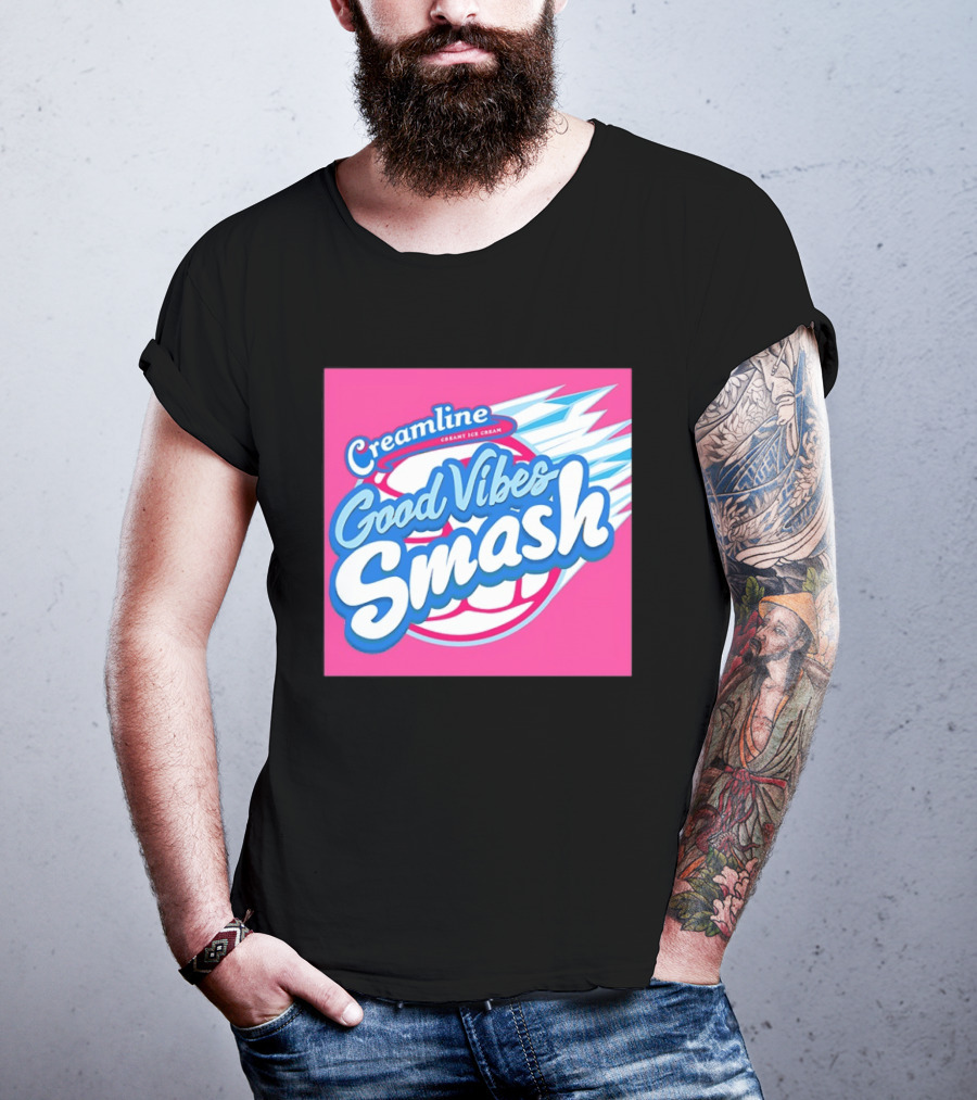 Creamline Good Vibes Smash Creamy Ice Cream Burst T-Shirt