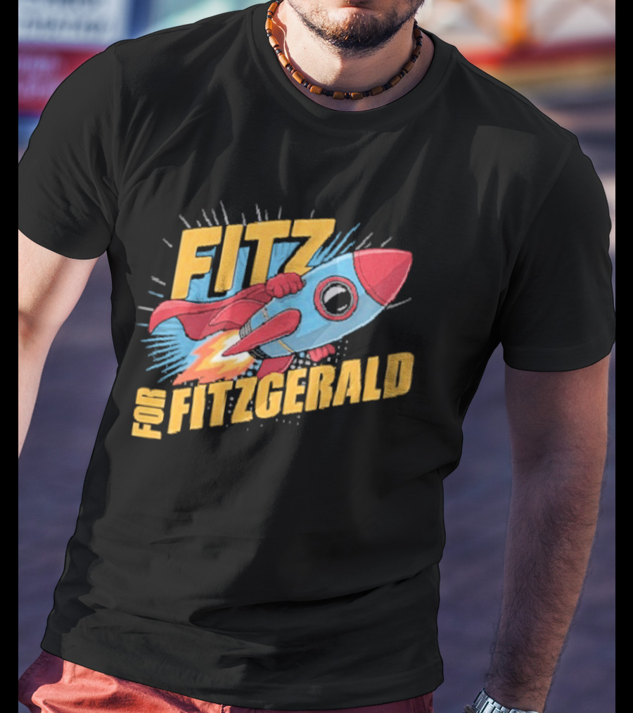 FITZ For FITZGERALD Rocketship T-Shirt