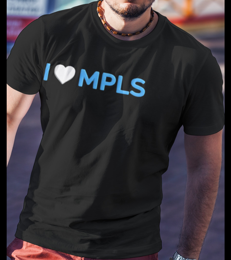 I Love MPLS Heart Minneapolis T-Shirt
