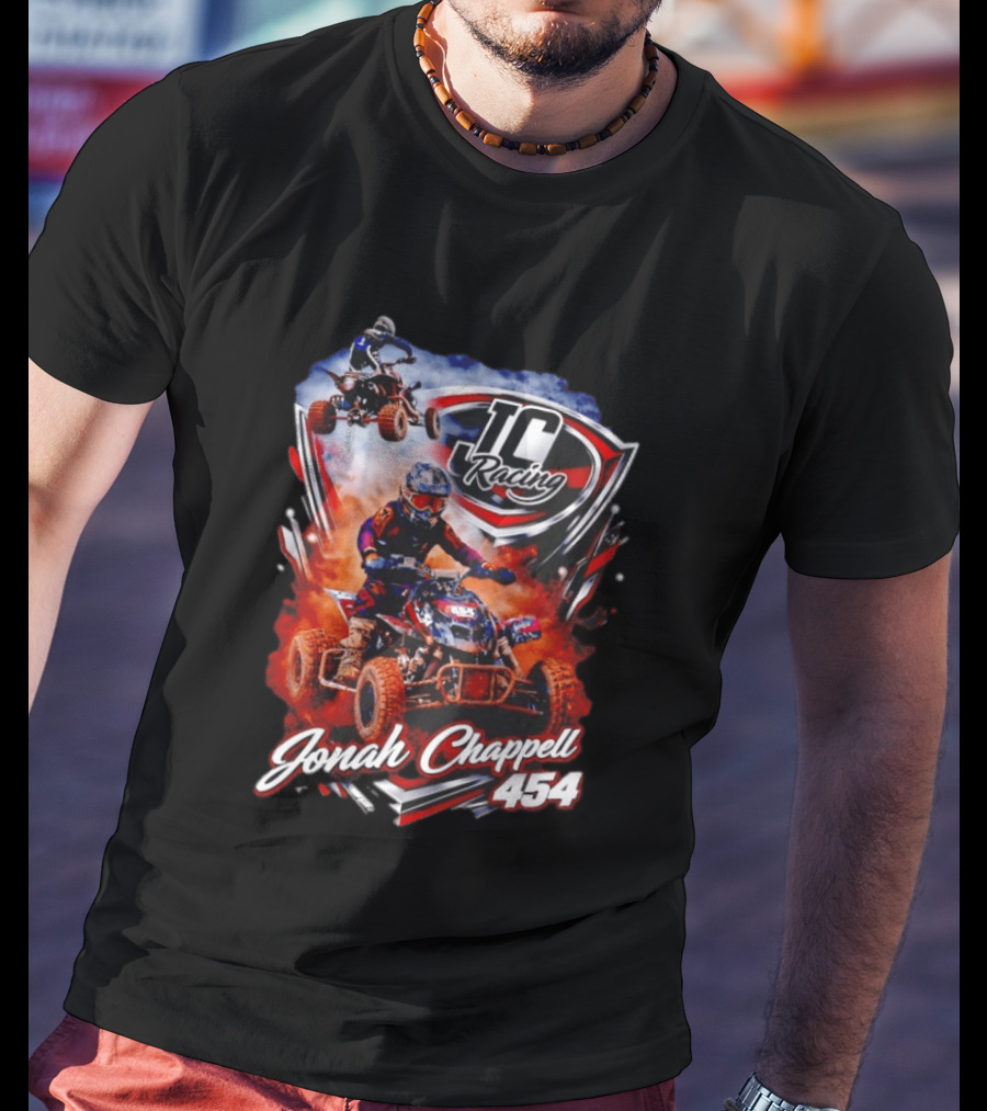 Jonah Chappell 454 JC Racing ATV Motocross Action T-Shirt
