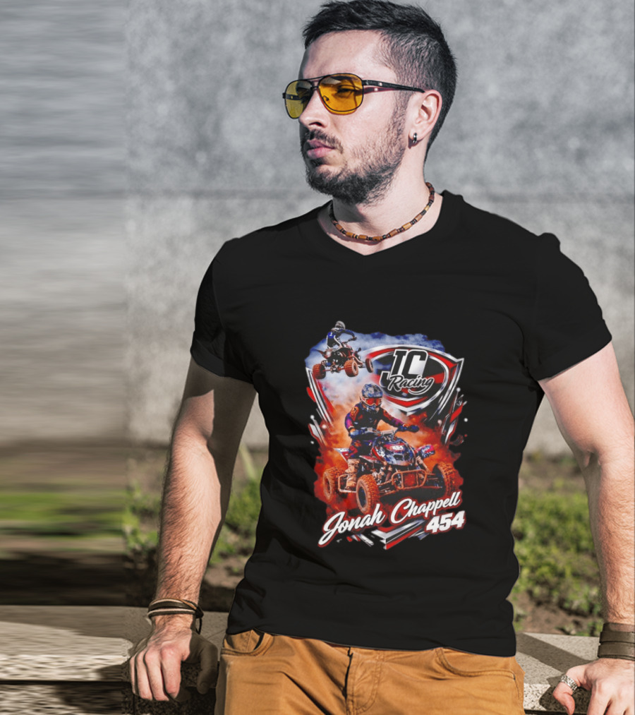 Jonah Chappell 454 JC Racing ATV Motocross Action T-Shirt