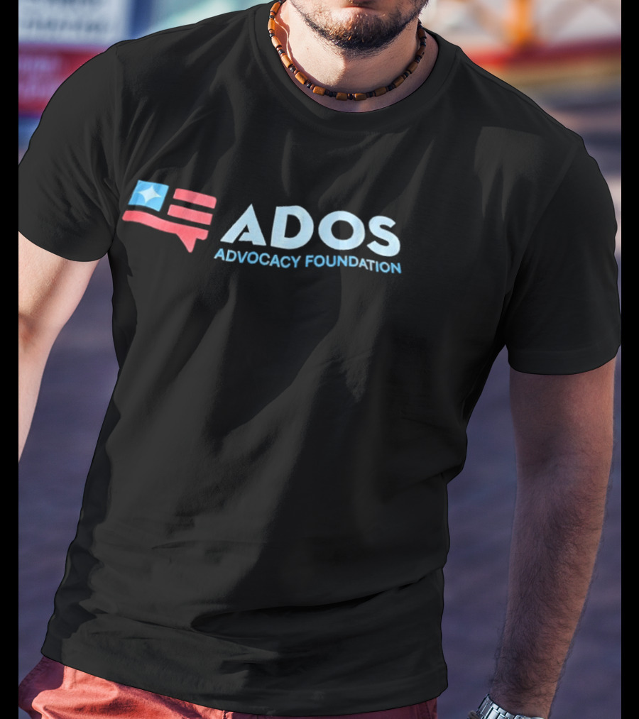 ADOS Advocacy Foundation American Flag Symbol Patriotism T-Shirt