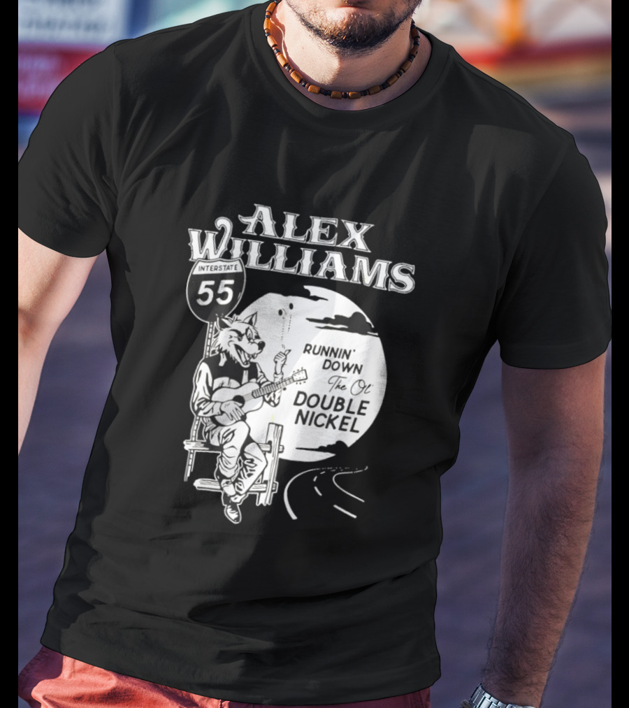 Alex Williams 55 Runnin' Down The Ol' Double Nickel T-Shirt