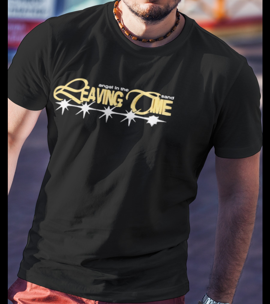 Angel In The Sand Leaving Time Star T-Shirt