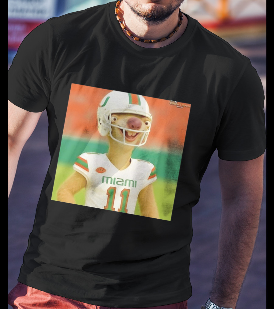Sid Miami Hurricanes Football Jersey T-Shirt