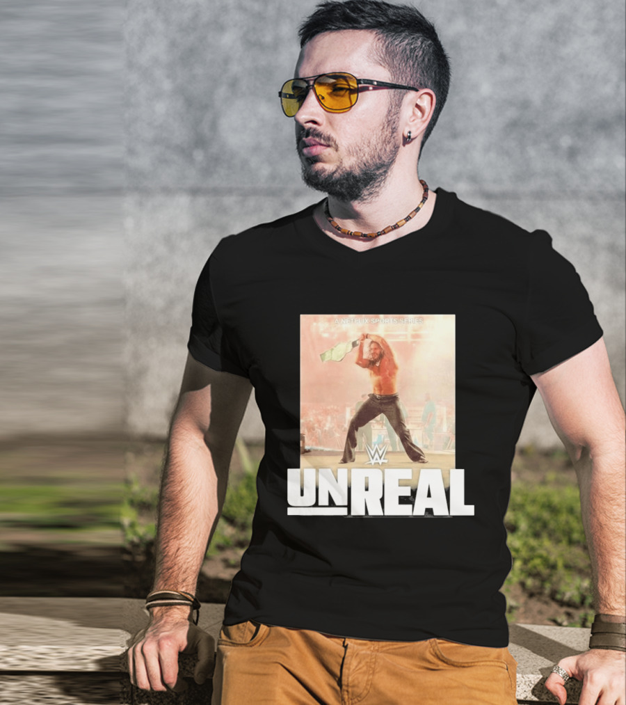A Netflix Sports Series WWE Seth Rollins Unreal Championship Moment T-Shirt