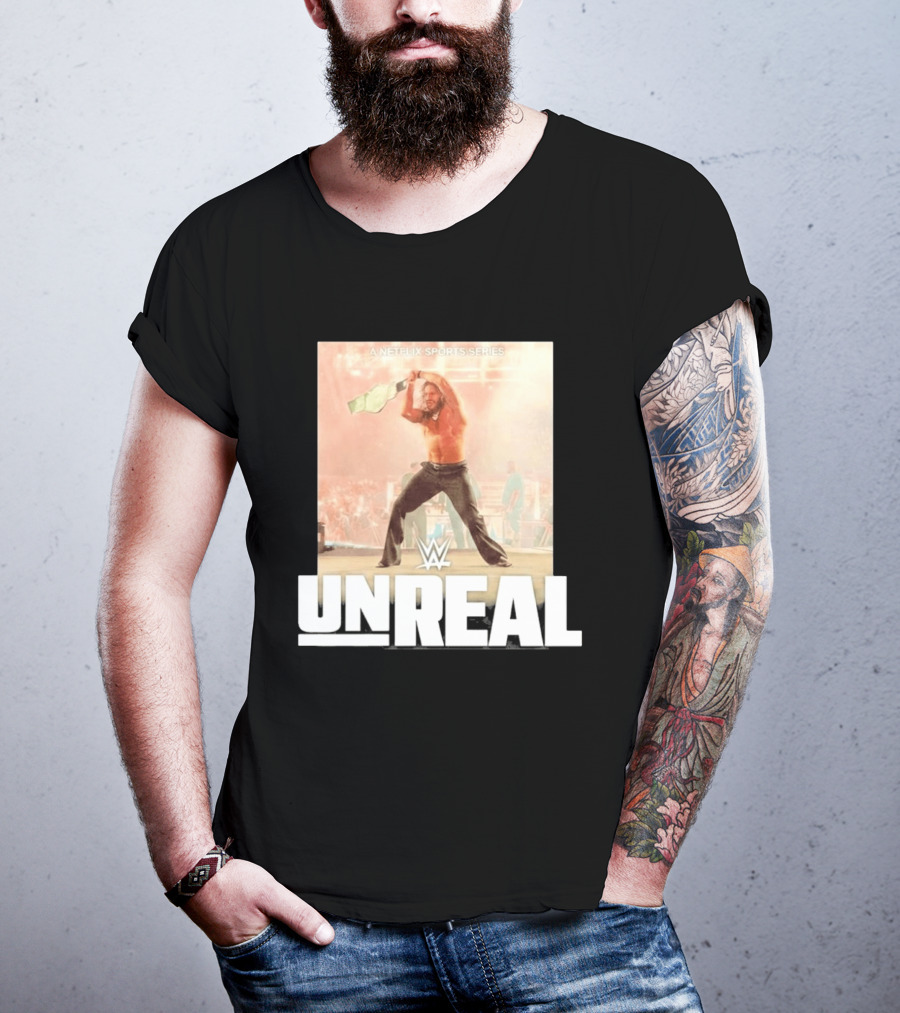 A Netflix Sports Series WWE Seth Rollins Unreal Championship Moment T-Shirt