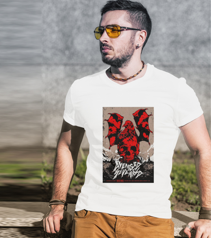Avenged Sevenfold January 20 2026 Bogota Movistar Arena Mad Tree Special Guest T-Shirt
