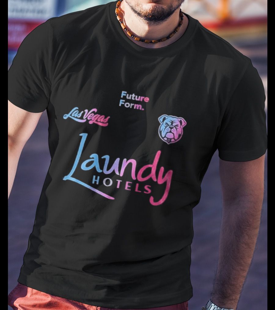 Canterbury Bankstown Bulldogs 2026 Laundy Hotels Las Vegas Future Forma Bulldogs T-Shirt