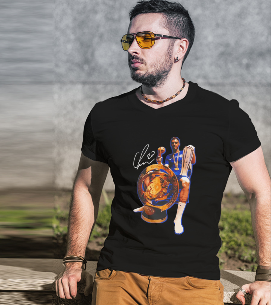Cole Palmer Club World Cup FIFA Trophy Celebration T-Shirt