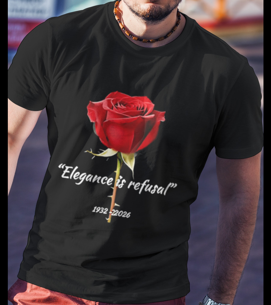 Elegance Is Refusal 1932 2026 Rose T-Shirt