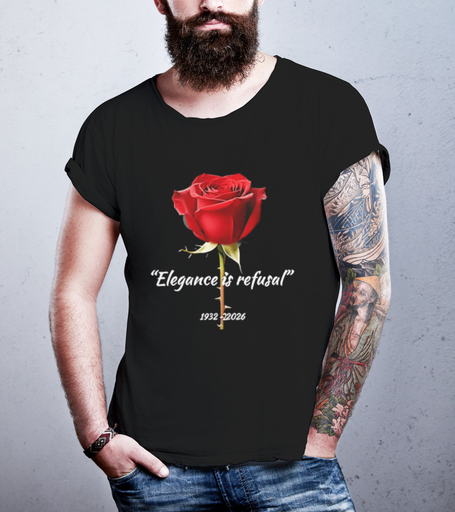 Elegance Is Refusal 1932 2026 Rose T-Shirt