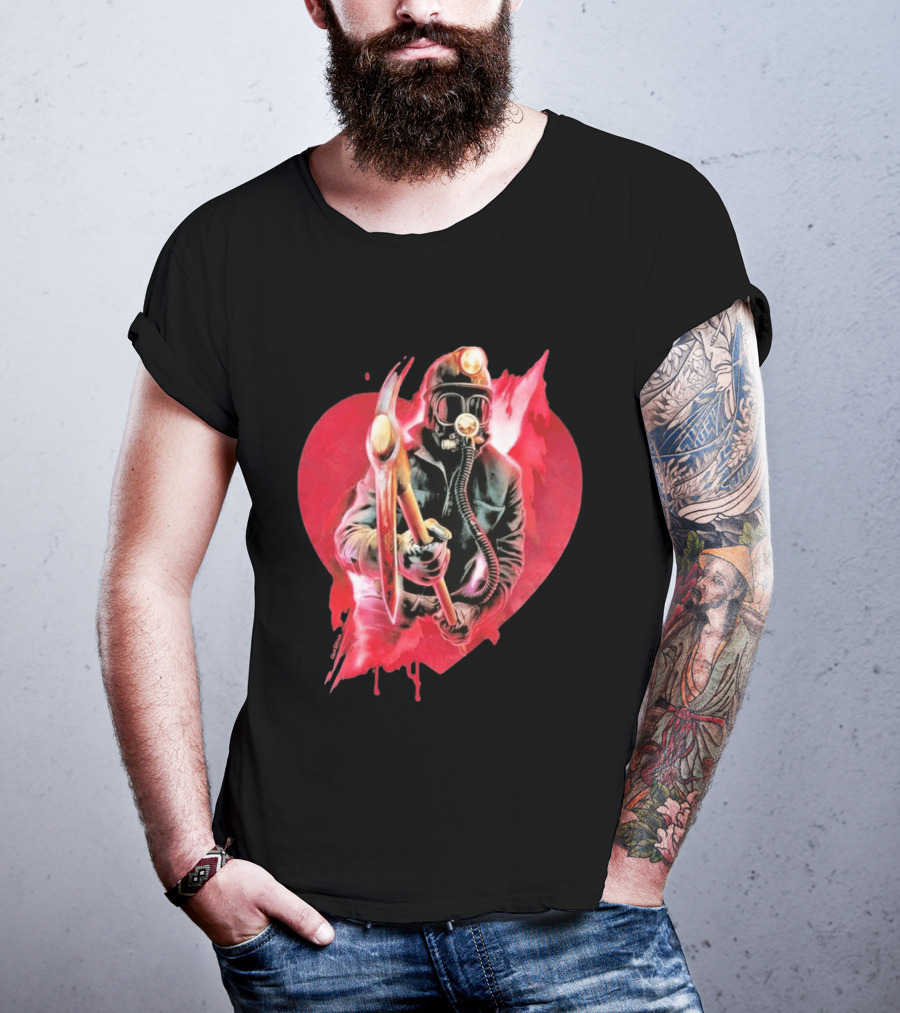 My Bloody Valentine 45th Anniversary Miner Heart T-Shirt