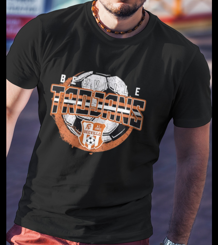 Beeville Trojans AC Jones Soccer Team T-Shirt