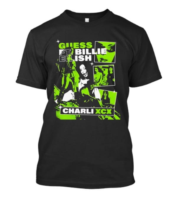 Guess Ft Billie Eilish Charli Xcx T-Shirt
