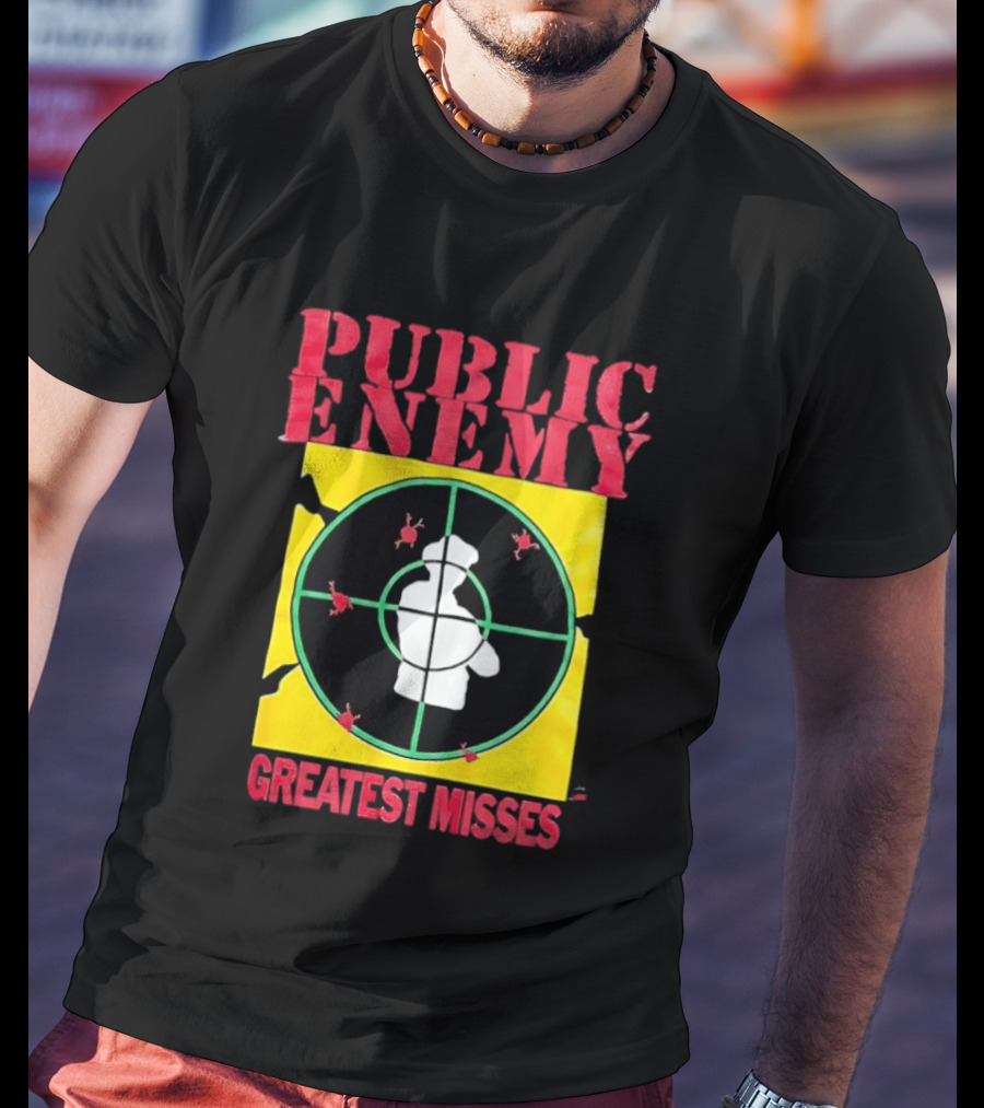 Public Enemy Greatest Misses Target T-Shirt