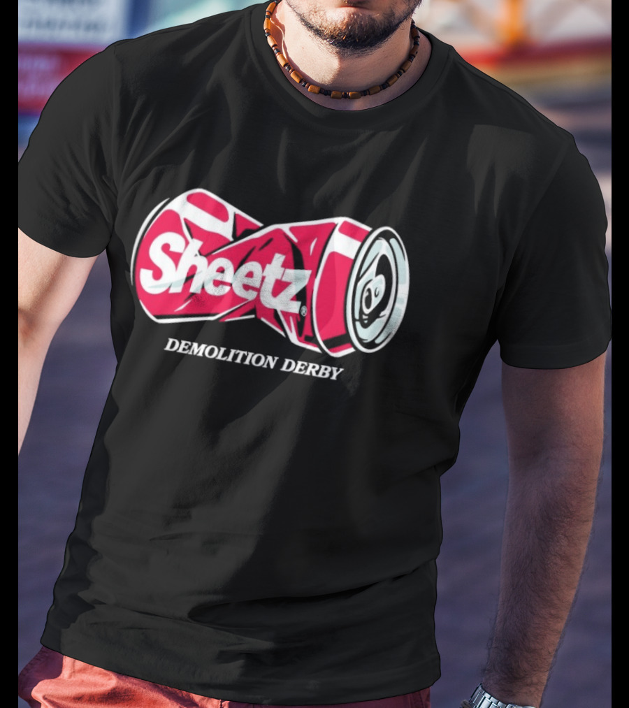 Sheetz Demolition Derby Crushed Can T-Shirt