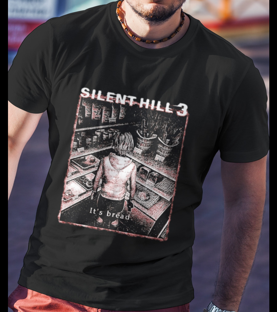 Silent Hill 3 It's Bread Heather Mason Grocery Scene T-Shirt