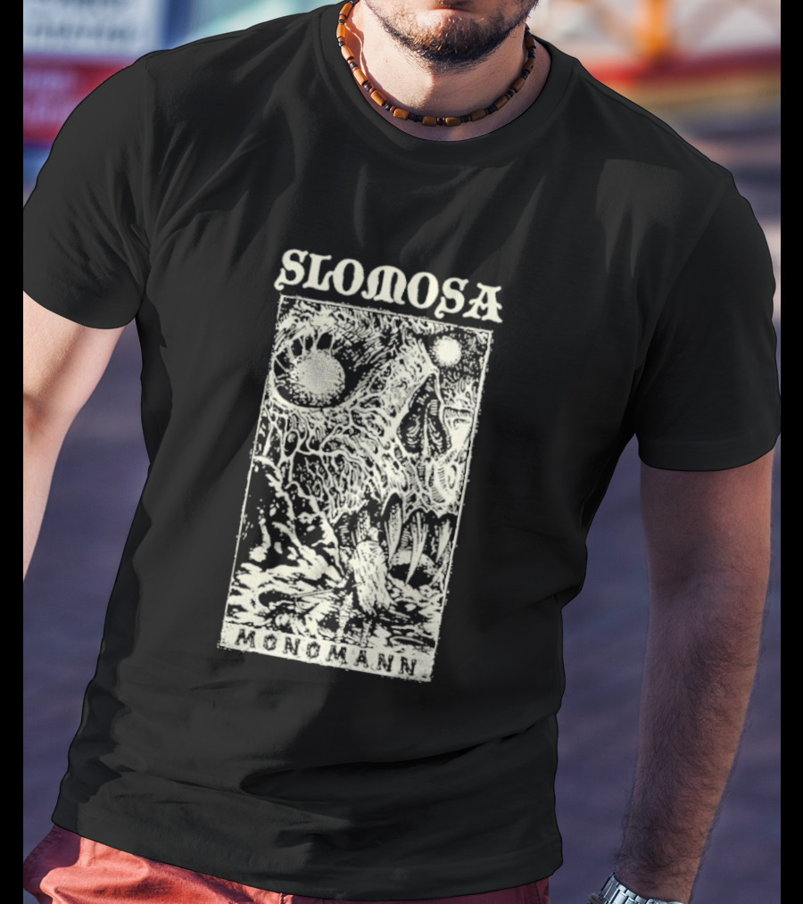 Slomosa Monomann Psychedelic Scandinavian T-Shirt