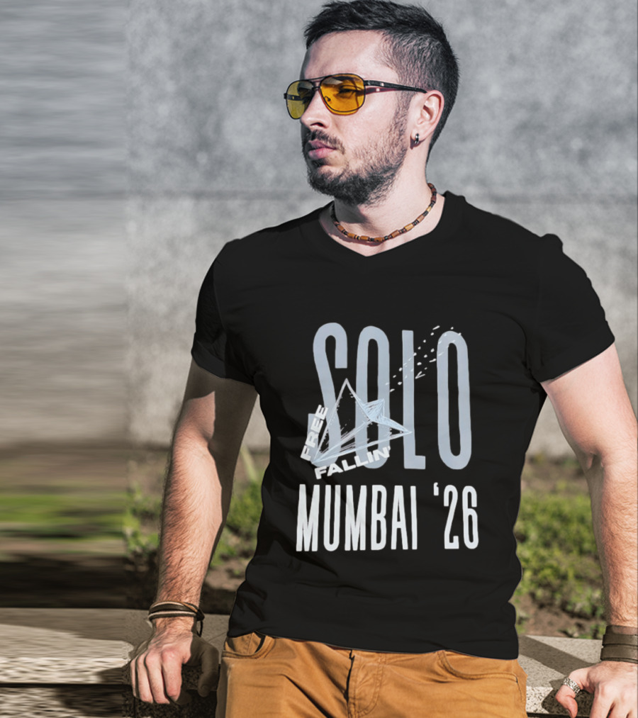 Solo Free Fallin' Mumbai '26 Adventure T-Shirt