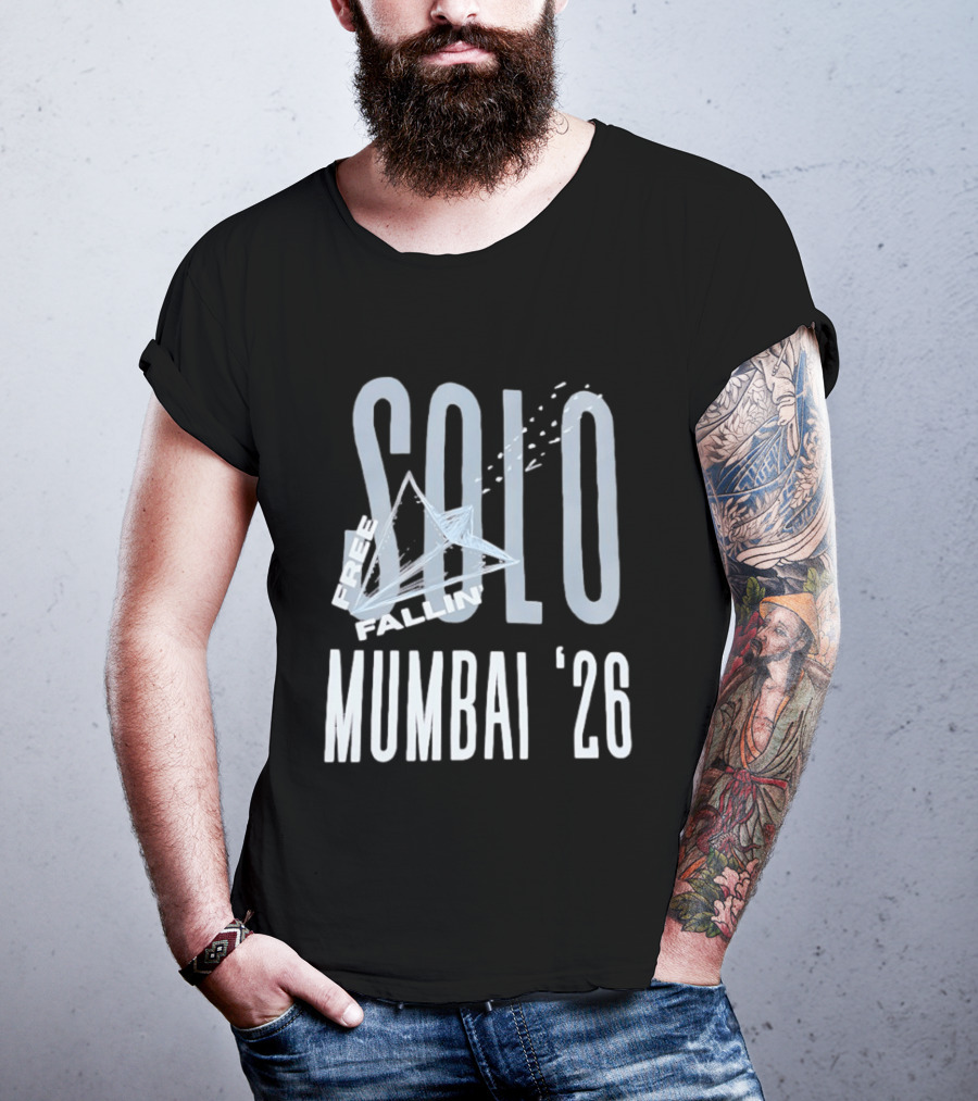 Solo Free Fallin' Mumbai '26 Adventure T-Shirt