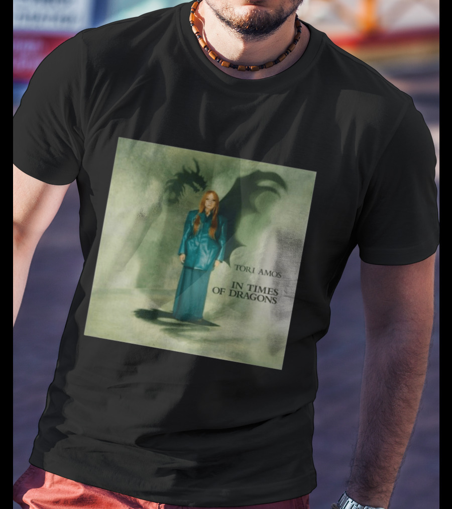 Tori Amos In Times Of Dragons US Tour 2026 Shadowed Dragon T-Shirt