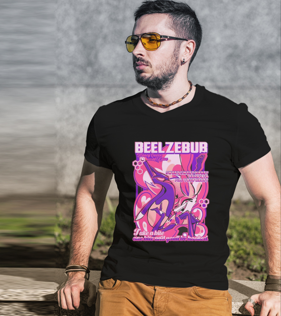 Beelzebub Honey Queen Of Love Sweet Honey Ready To Fill Your Heart T-Shirt