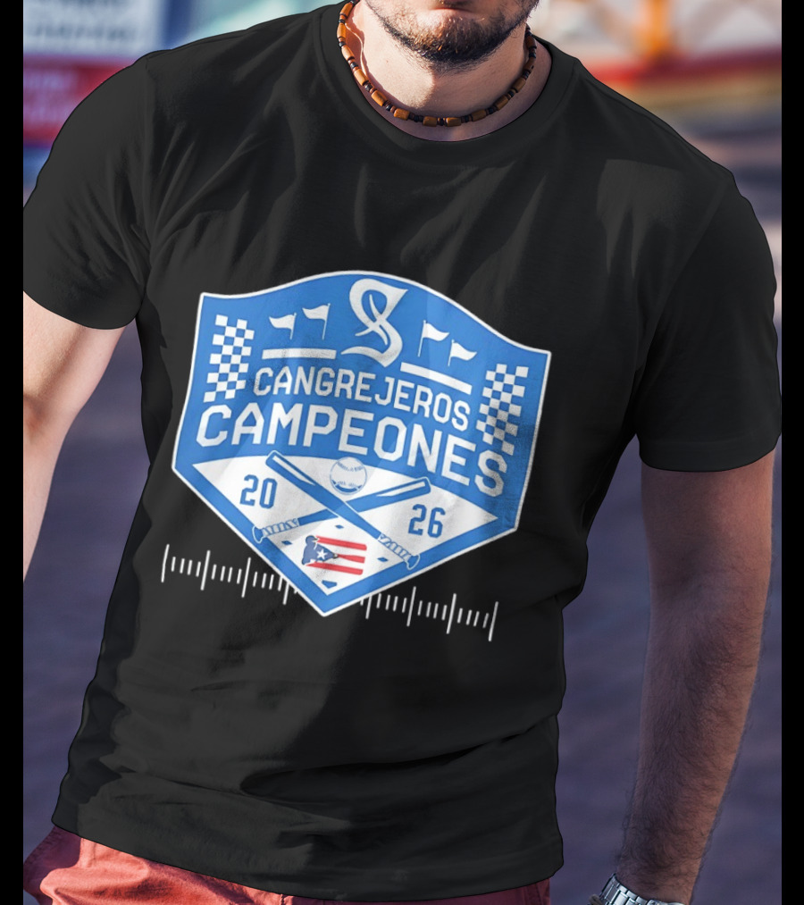 Cangrejeros Campeones 2026 LBPRC Puerto Rico Baseball T-Shirt