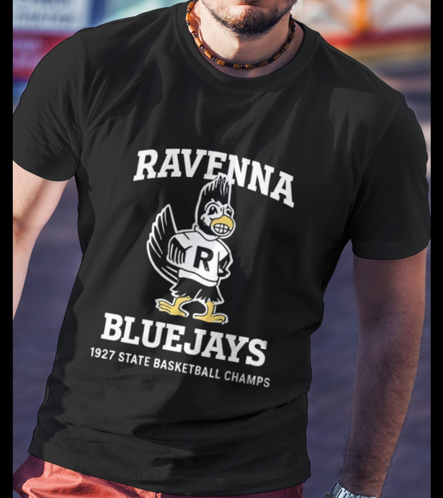 Ravenna Blue Jays 1927 State Basketball Champs T-Shirt