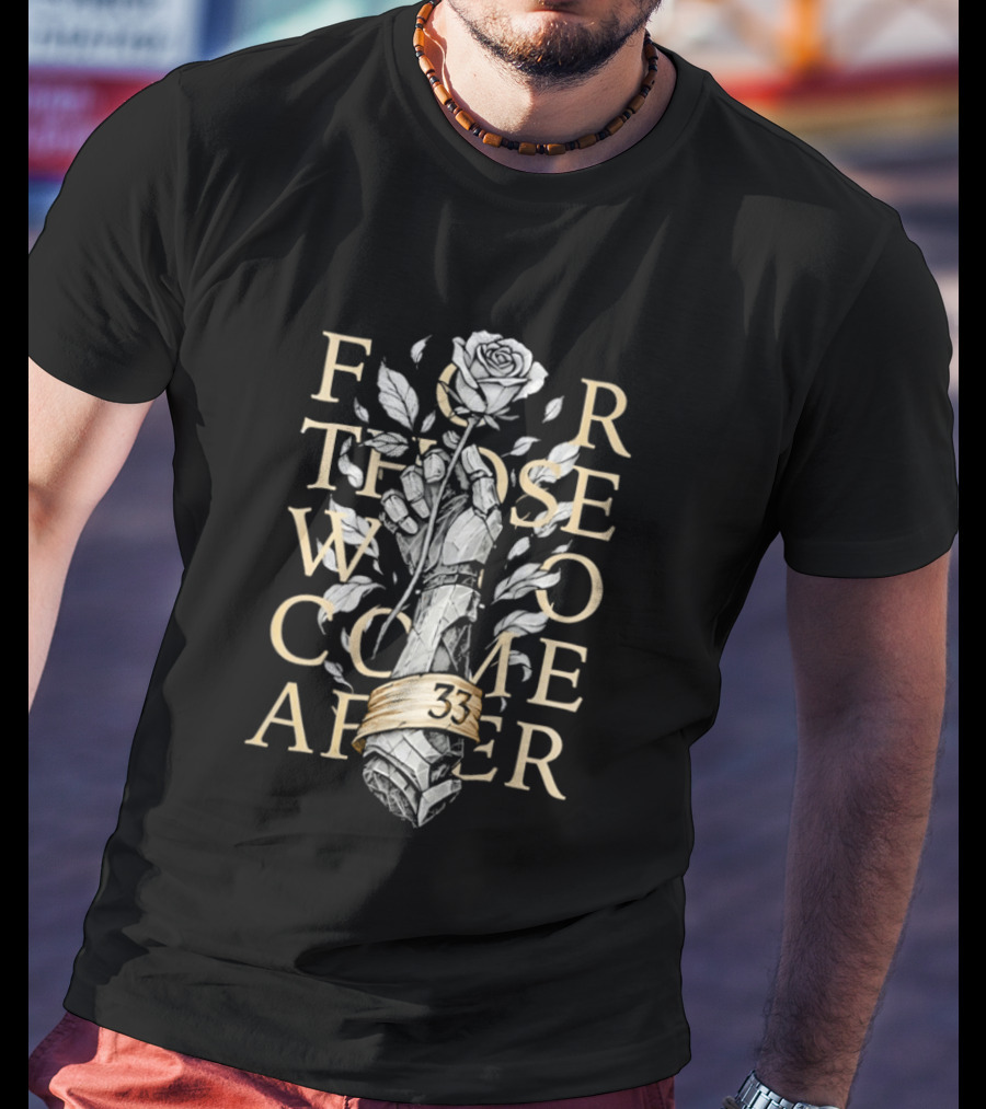 Expedition 33 For Those Who Come After Floral T-Shirt