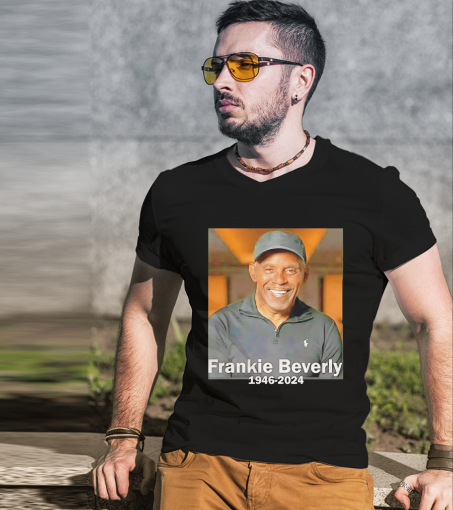 Frankie Beverly 1946 2024 American Singer And Songwriter T-Shirt