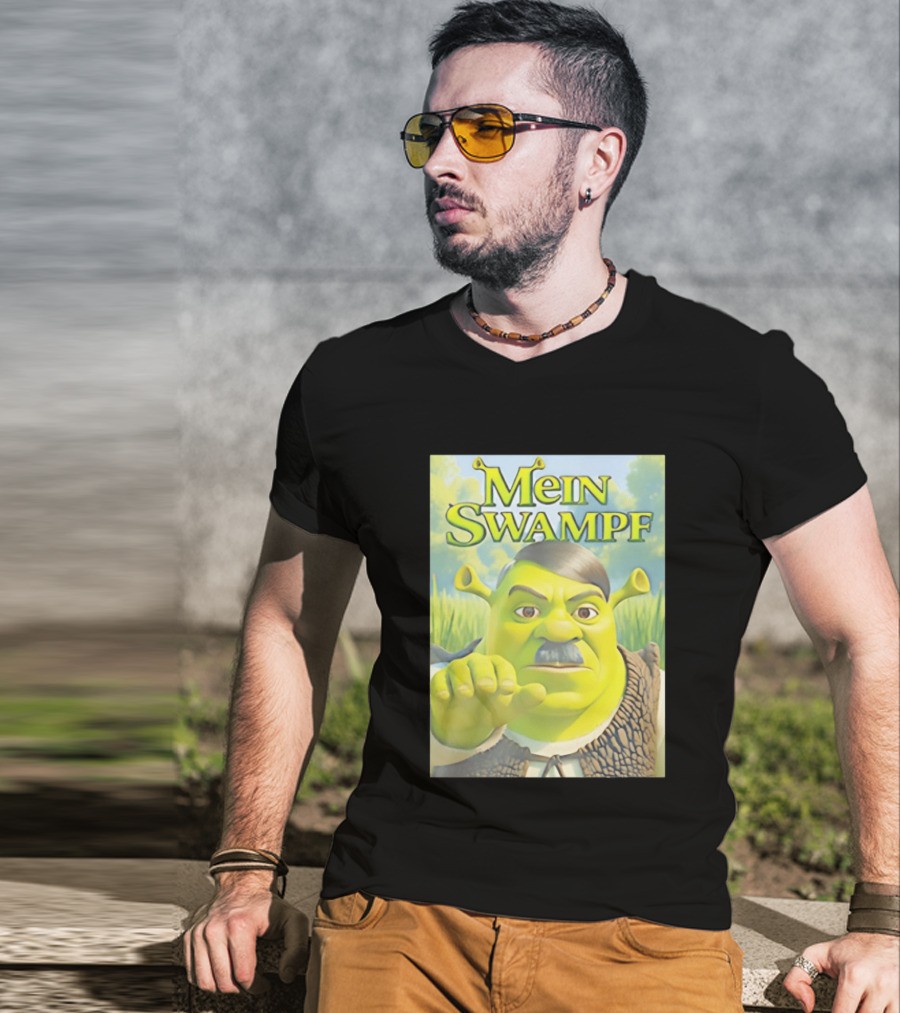 Shrek Mein Swampf Meme Ogre Mashup T-Shirt