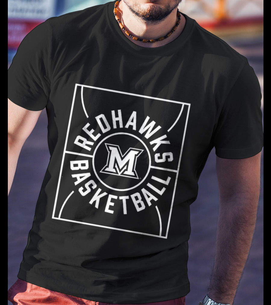 RedHawks Basketball M Center Miami T-Shirt